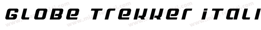 Globe Trekker Italic字体转换